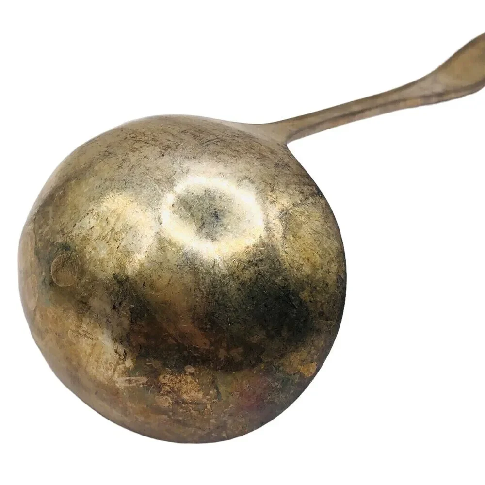 Antique WM. A. ROGERS AA HEAVY ONEIDA LTD Ladle Spoon Tableware Silver Plate